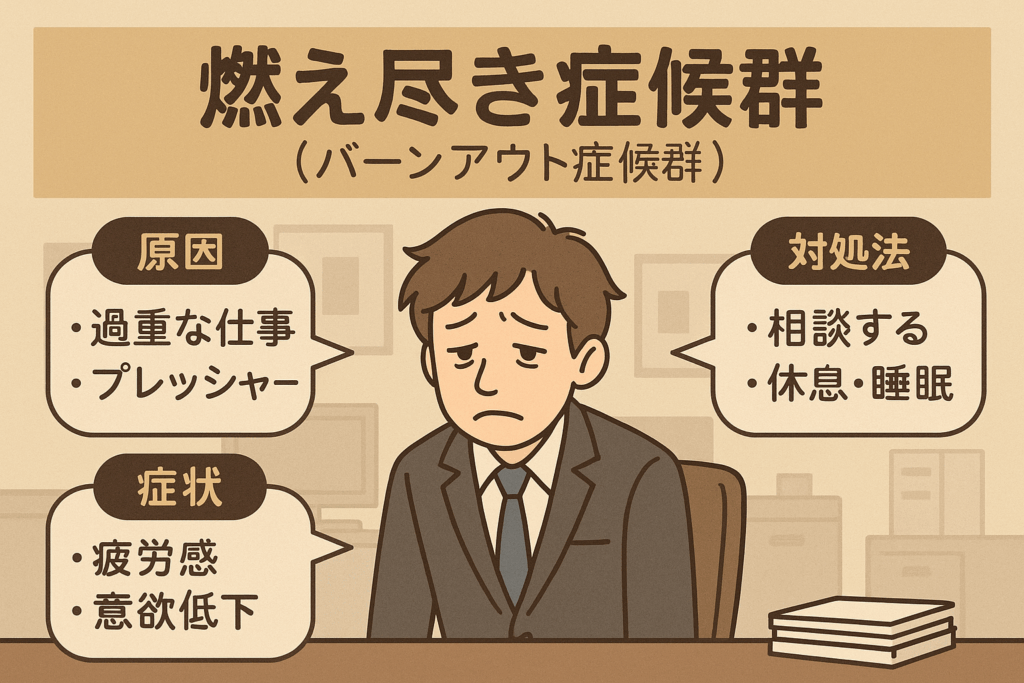 燃え尽き症候群解説画像